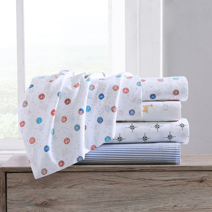 Set di lenzuola in percalle di cotone stampato Poppy &amp; Fritz Kids