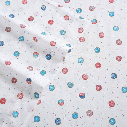 Set di lenzuola in percalle di cotone stampato Poppy &amp; Fritz Kids