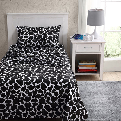 Set di lenzuola in percalle di cotone stampato Poppy &amp; Fritz Kids