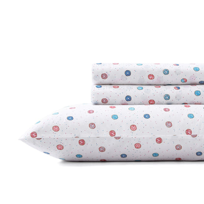 Set di lenzuola in percalle di cotone stampato Poppy &amp; Fritz Kids