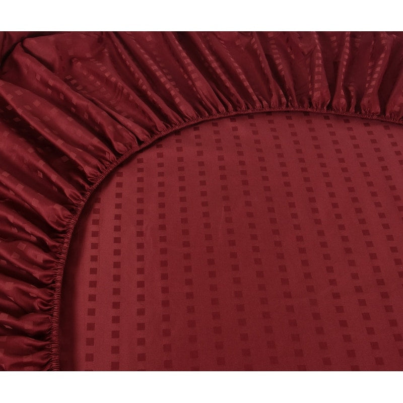 Set di lenzuola con tasche profonde in cotone egiziano a righe 1200 TC Home Sweet Home Dream