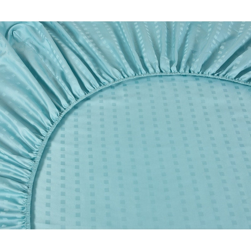 Set di lenzuola con tasche profonde in cotone egiziano a righe 1200 TC Home Sweet Home Dream