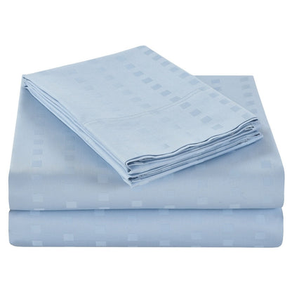 Set di lenzuola con tasche profonde in cotone egiziano a righe 1200 TC Home Sweet Home Dream