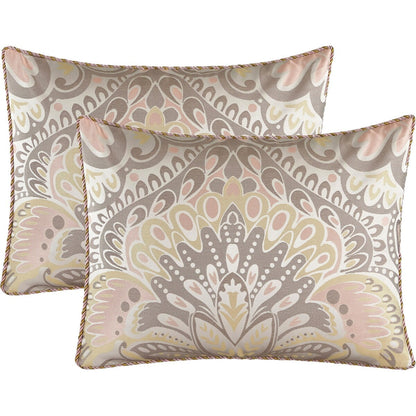 Set di piumoni da 6 pezzi Porch &amp; Den Summerfield Jacquard Medallion