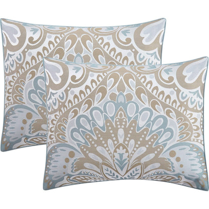 Set di piumoni da 6 pezzi Porch &amp; Den Summerfield Jacquard Medallion