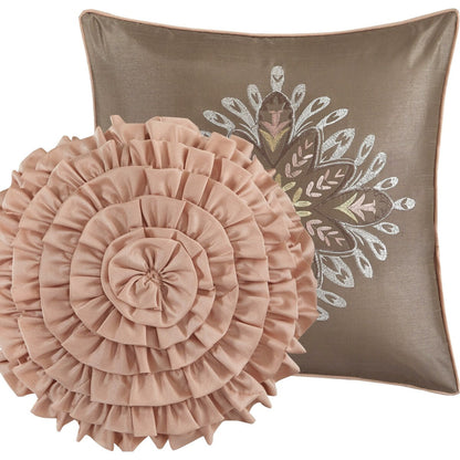 Set di piumoni da 6 pezzi Porch &amp; Den Summerfield Jacquard Medallion