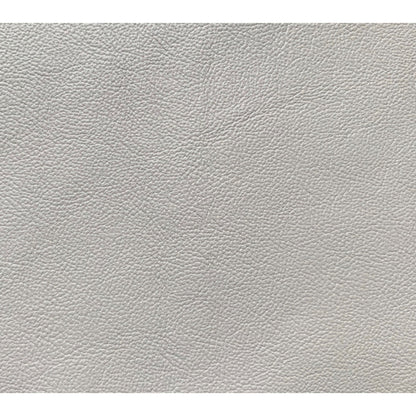 Divano in pelle pieno fiore Anzio di transizione Porter Designs, crema