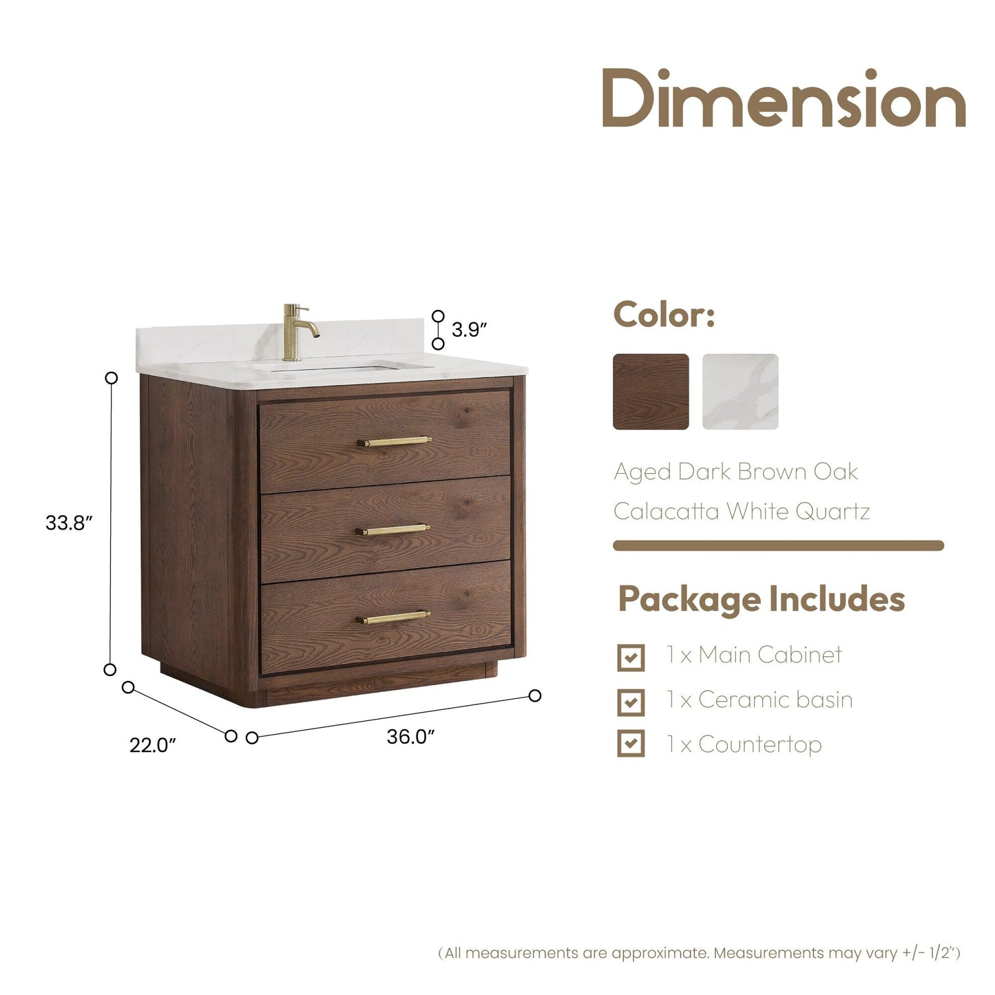 Mobile bagno Porto con piano in pietra di quarzo bianco senza specchio