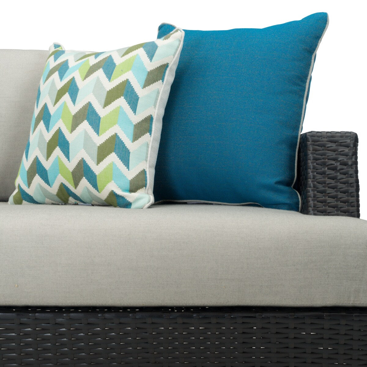 Set di 4 sedute per camino da esterno Portofino Casual Sunbrella Motion da 4 pezzi