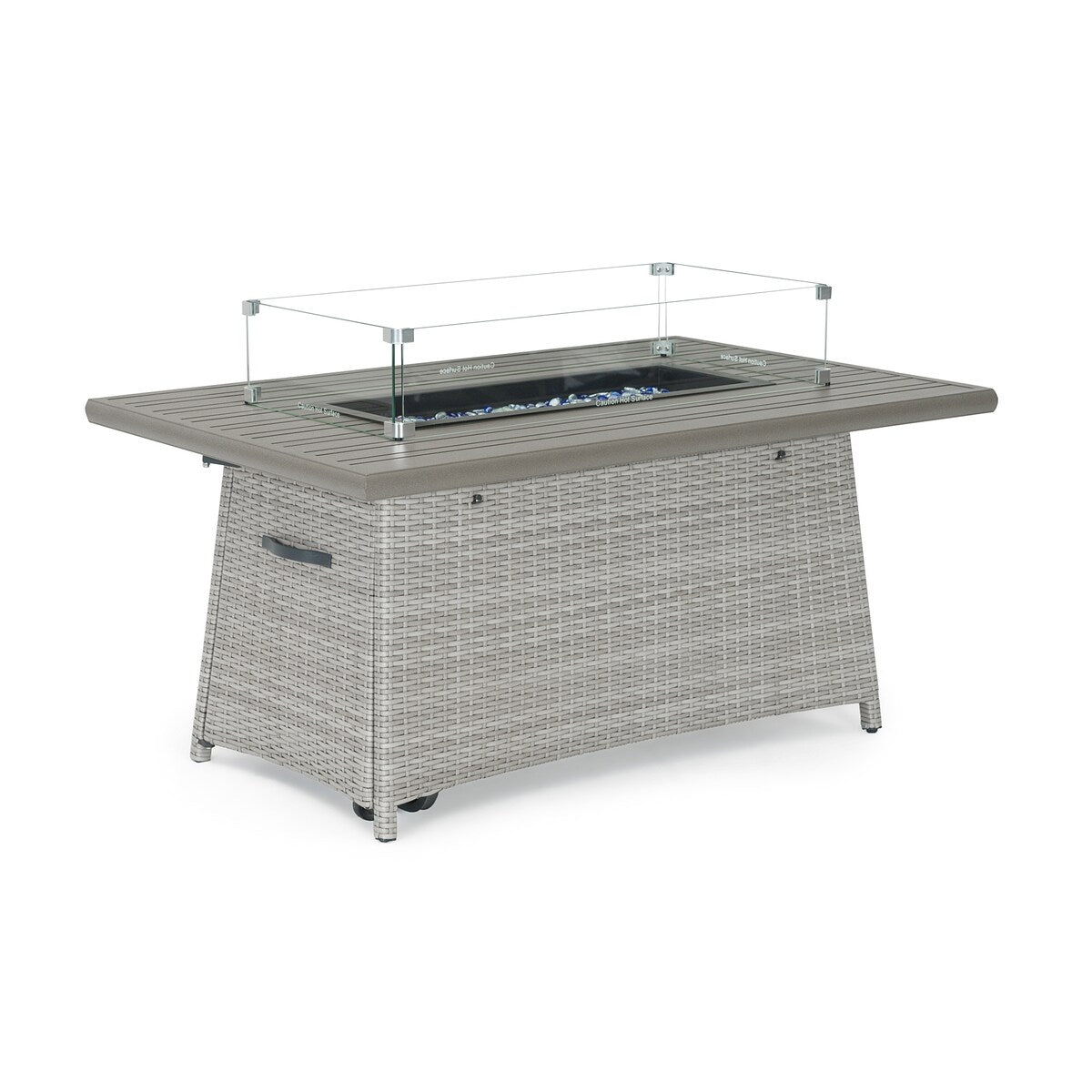 Set di 4 sedute per camino da esterno Portofino Casual Sunbrella Motion da 4 pezzi