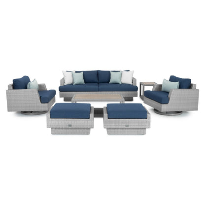Set di sedute da esterno Portofino Comfort da 7 pezzi Sunbrella Motion