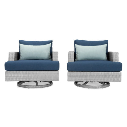 Set di sedute da esterno Portofino Comfort da 7 pezzi Sunbrella Motion