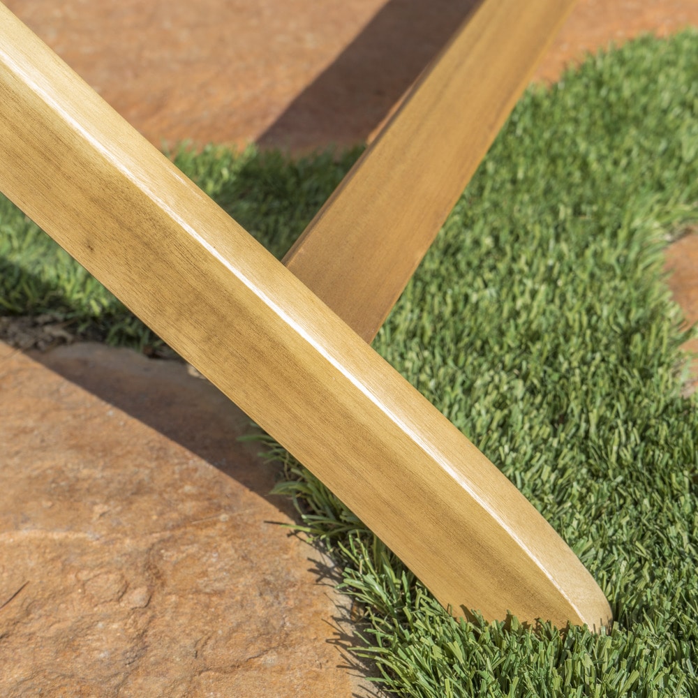 Set da pranzo da esterno Positano in legno di acacia da 5 pezzi di Christopher Knight Home