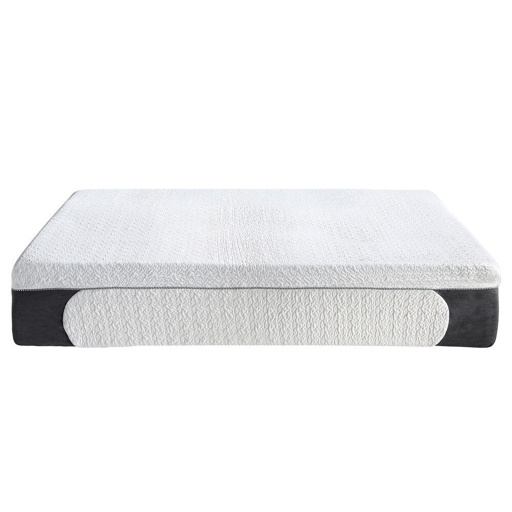 Materasso in memory foam Cool Gel da 14 pollici con cuscino Classic Brands - Bianco