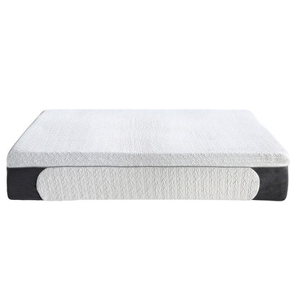 Materasso in memory foam Cool Gel da 14 pollici con cuscino Classic Brands - Bianco