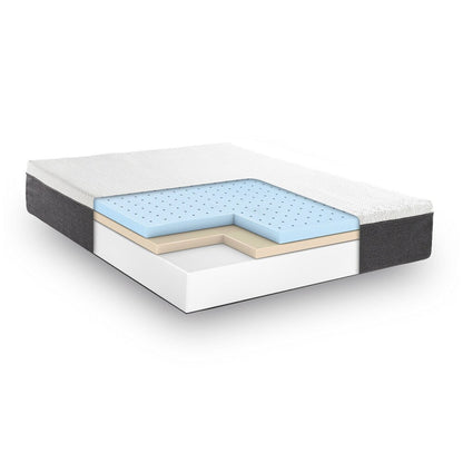 Set di materassi in memory foam Cool Gel Alese da 12 pollici di Classic Brands