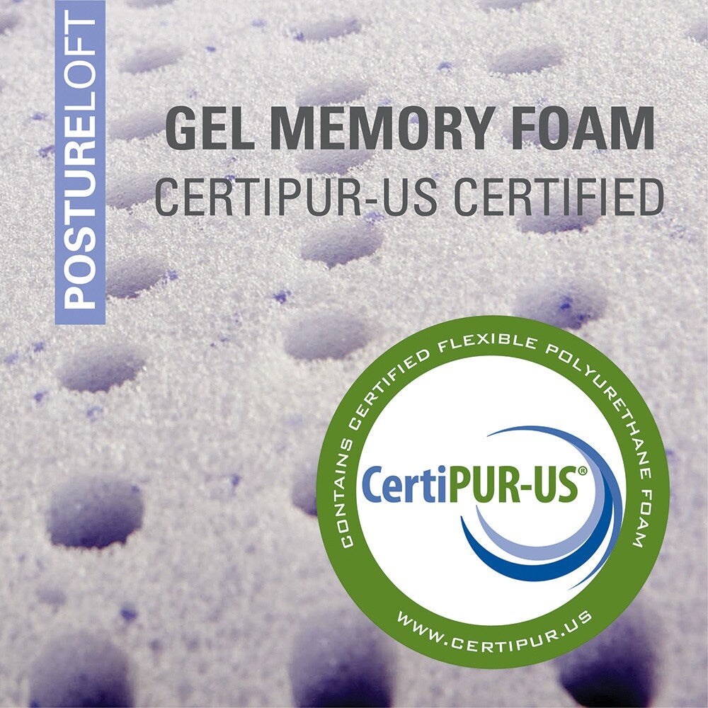 Materasso in memory foam ibrido e molle PostureLoft Amaya da 11 pollici