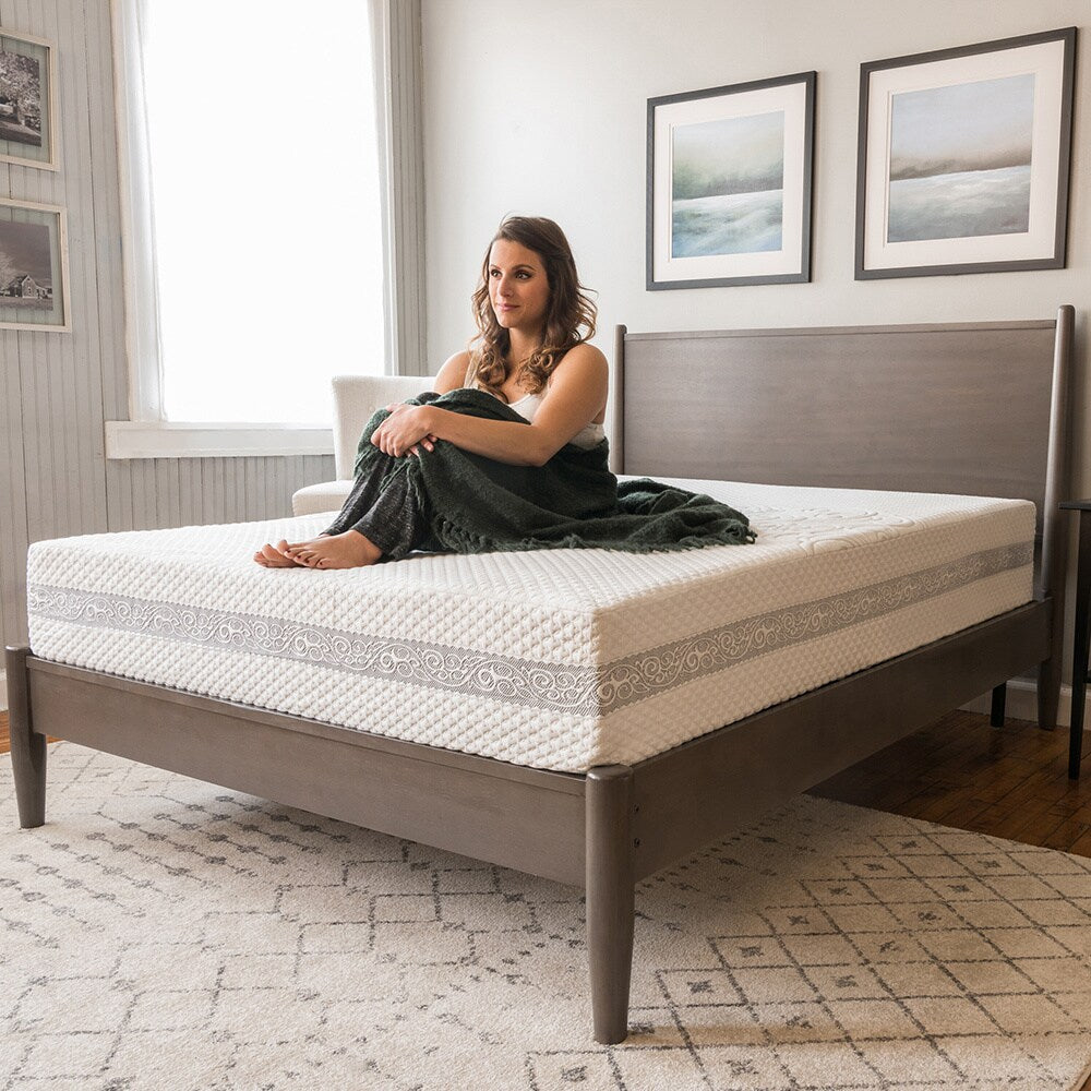 Materasso in memory foam ibrido e molle PostureLoft Amaya da 11 pollici