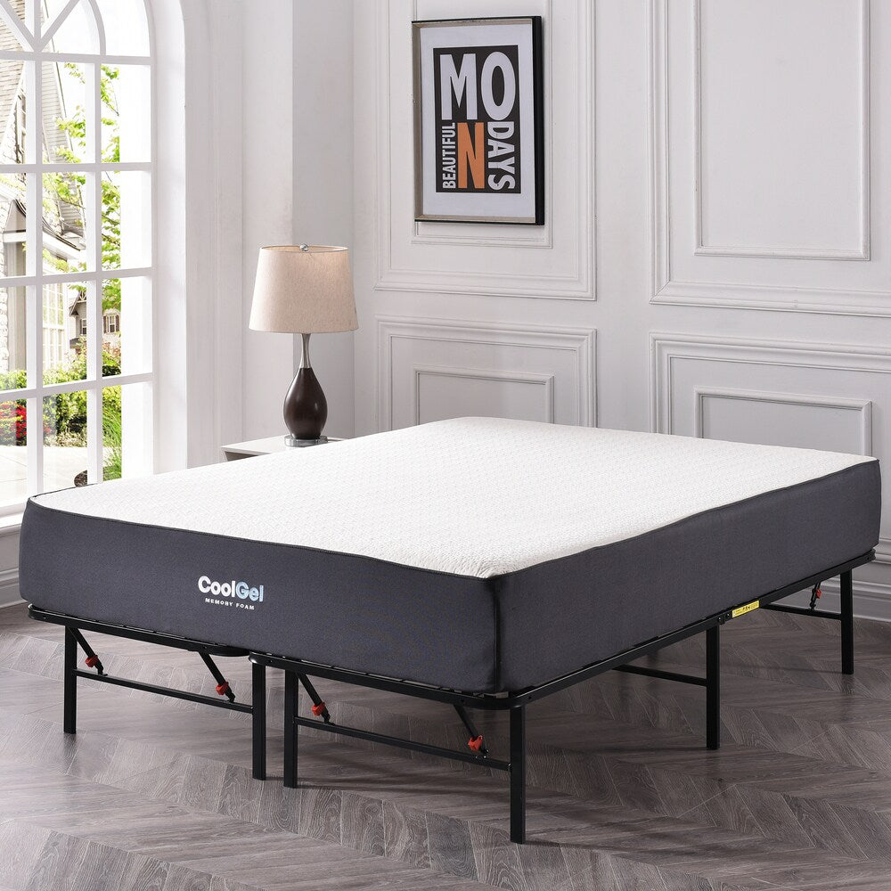 Set di materassi in memory foam Cool Gel Dahlia da 10,5 pollici di Classic Brands