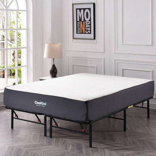Set di materassi in memory foam Cool Gel Dahlia da 10,5 pollici di Classic Brands