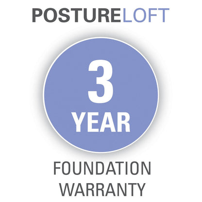 PostureLoft Hercules Fondotinta Regolabile in Metallo Resistente di Dimensioni Standard - Nero