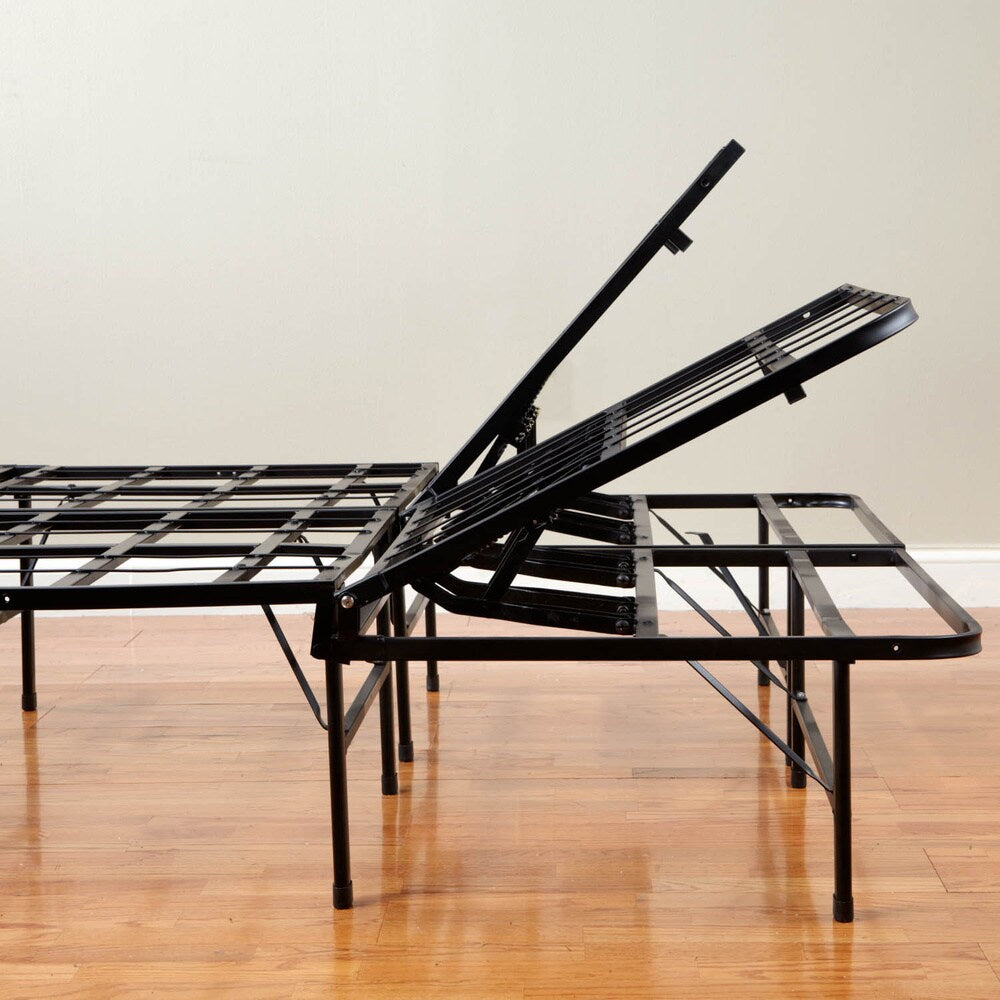 PostureLoft Hercules Fondotinta Regolabile in Metallo Resistente di Dimensioni Standard - Nero