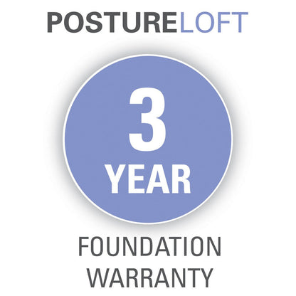 Base per materasso king-size California regolabile in metallo per impieghi gravosi PostureLoft Hercules