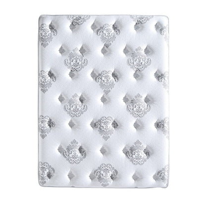 Materasso ibrido Pillowtop Newberry da 12 pollici di Classic Brands - Bianco