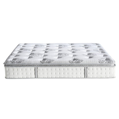 Materasso ibrido Pillowtop Newberry da 12 pollici di Classic Brands - Bianco