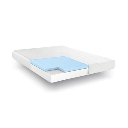 Set di materassi in memory foam ventilato in gel Cool Gel Primrose da 8 pollici di Classic Brands