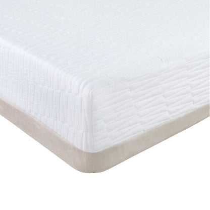 Materasso in lattice King-size Cal da 11 pollici PostureLoft Sienna - Bianco