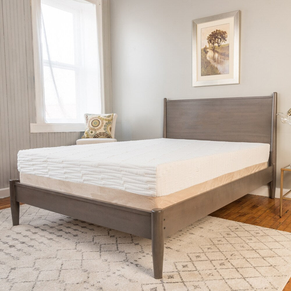 Materasso in lattice King-size Cal da 11 pollici PostureLoft Sienna - Bianco