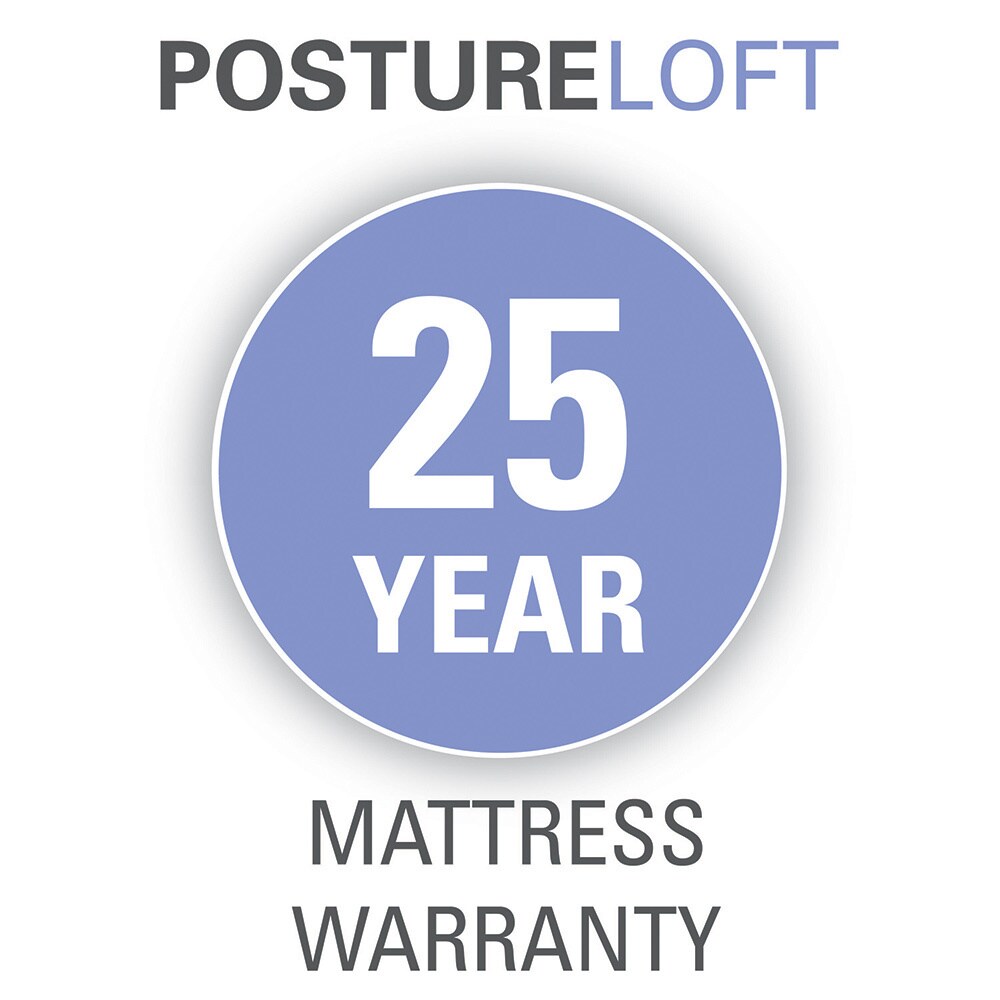 Materasso in memory foam ventilato Postureloft da 12 pollici per letto singolo