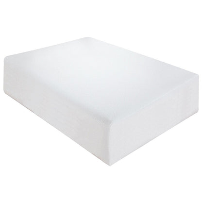 Materasso in memory foam ventilato Postureloft Classic da 12 pollici, misura standard - Bianco