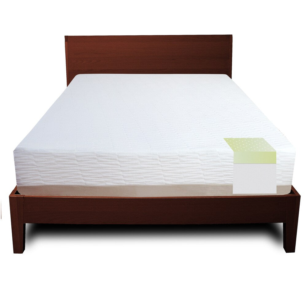 Materasso in schiuma di lattice Talalay Postureloft Kiera da 11 pollici per letto singolo