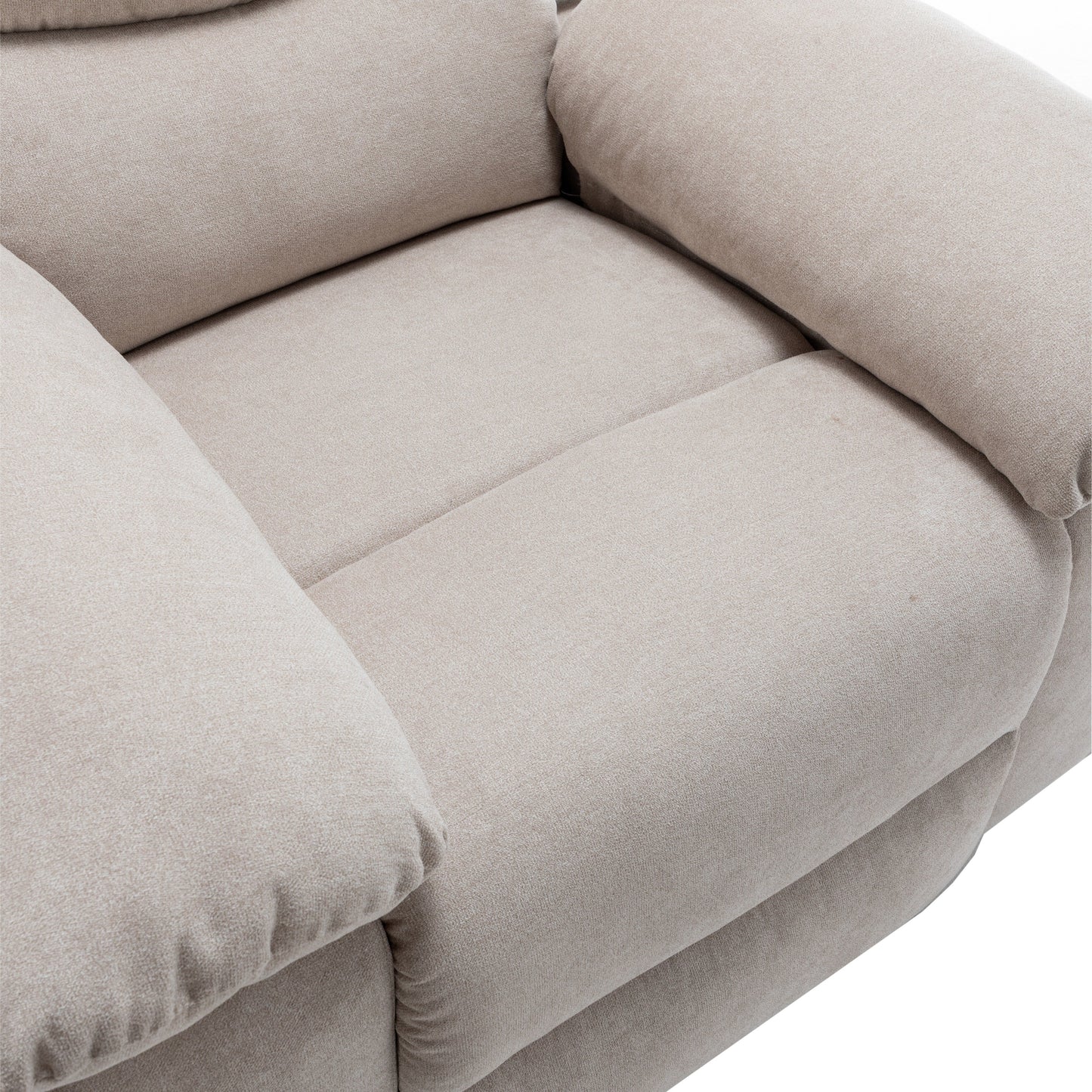 Poltrona reclinabile elettrica per anziani con funzione di massaggio e riscaldamento regolabili, posizione infinita e poltrona reclinabile con tasca laterale per soggiorno