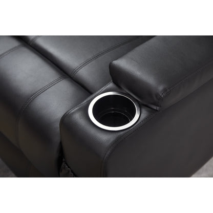 Poltrona reclinabile elettrica in pelle PU per anziani