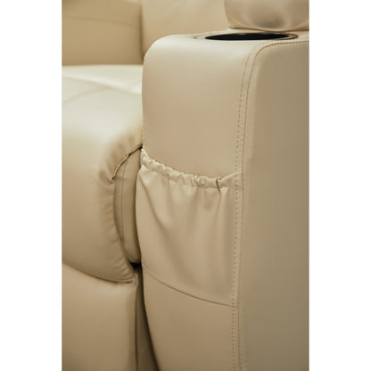 Poltrona reclinabile elettrica in pelle PU per anziani