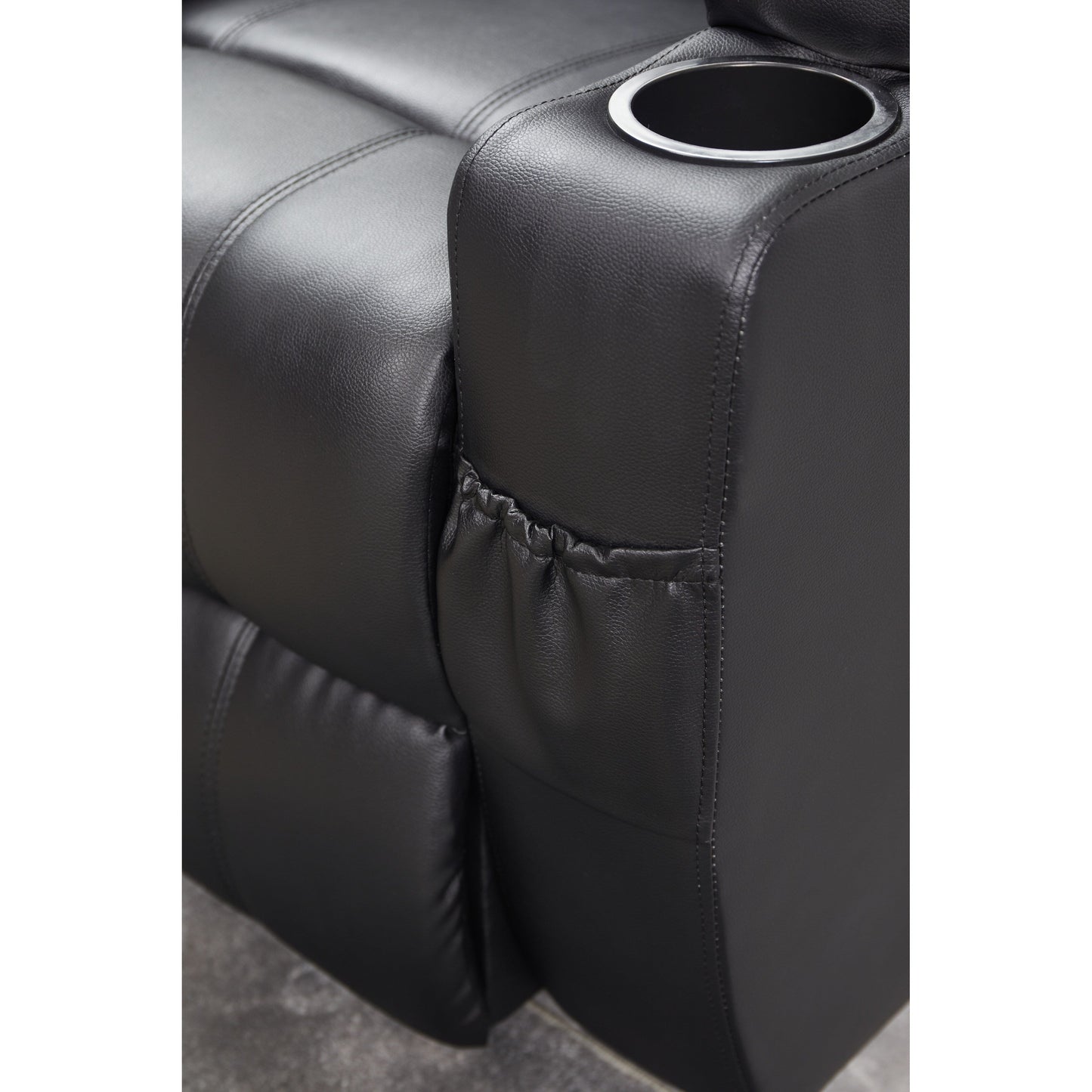 Poltrona reclinabile elettrica in pelle PU per anziani