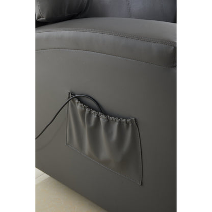 Poltrona reclinabile elettrica in pelle PU per anziani