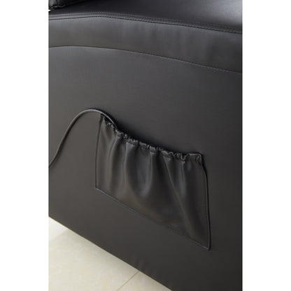 Poltrona reclinabile elettrica in pelle PU per anziani