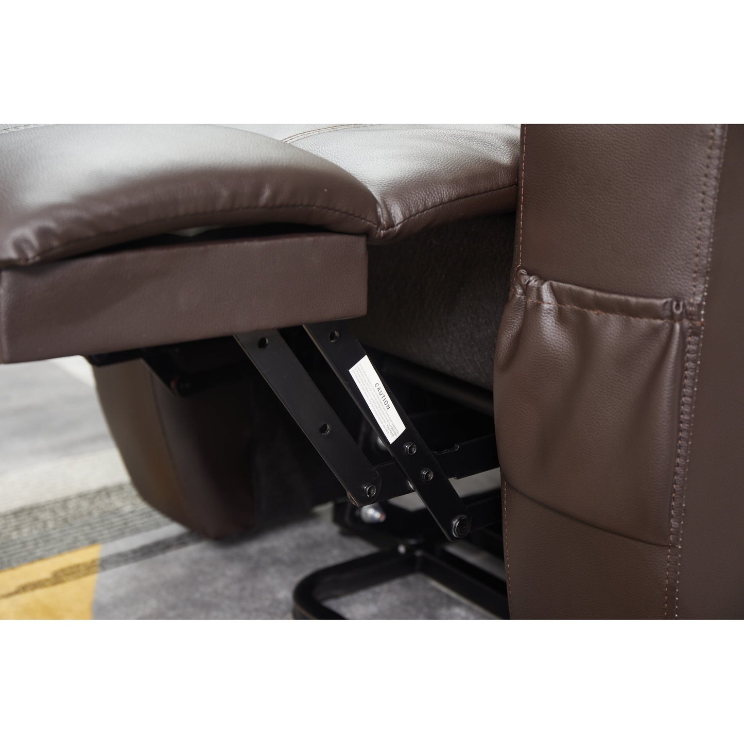 Poltrona reclinabile elettrica in pelle PU per anziani