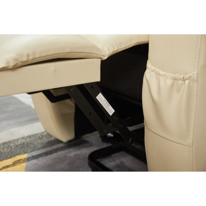 Poltrona reclinabile elettrica in pelle PU per anziani