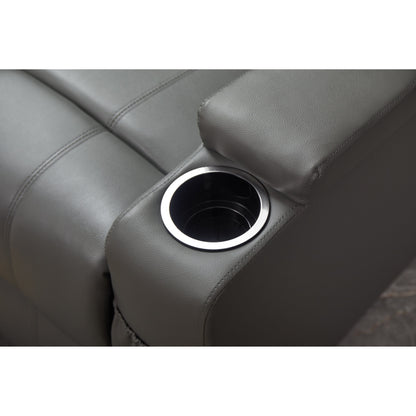 Poltrona reclinabile elettrica in pelle PU per anziani