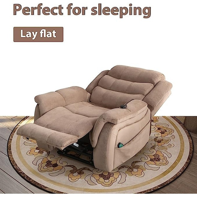 Poltrona reclinabile elettrica per anziani con massaggio e calore