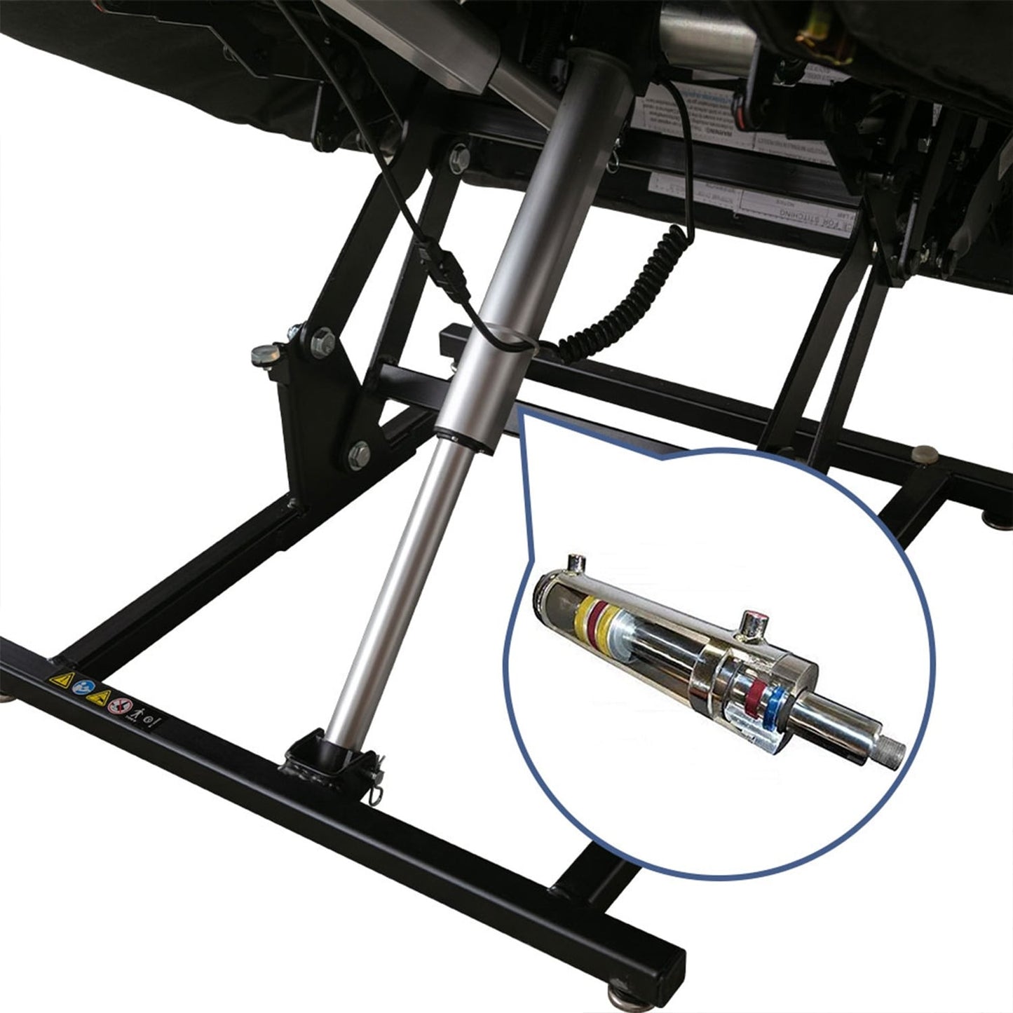 Poltrona reclinabile elettrica per anziani con massaggio e calore