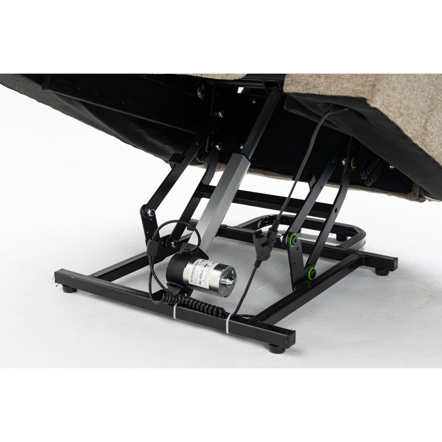 Poltrona reclinabile elettrica con massaggio, riscaldamento lombare, porta di ricarica USB e portabicchieri