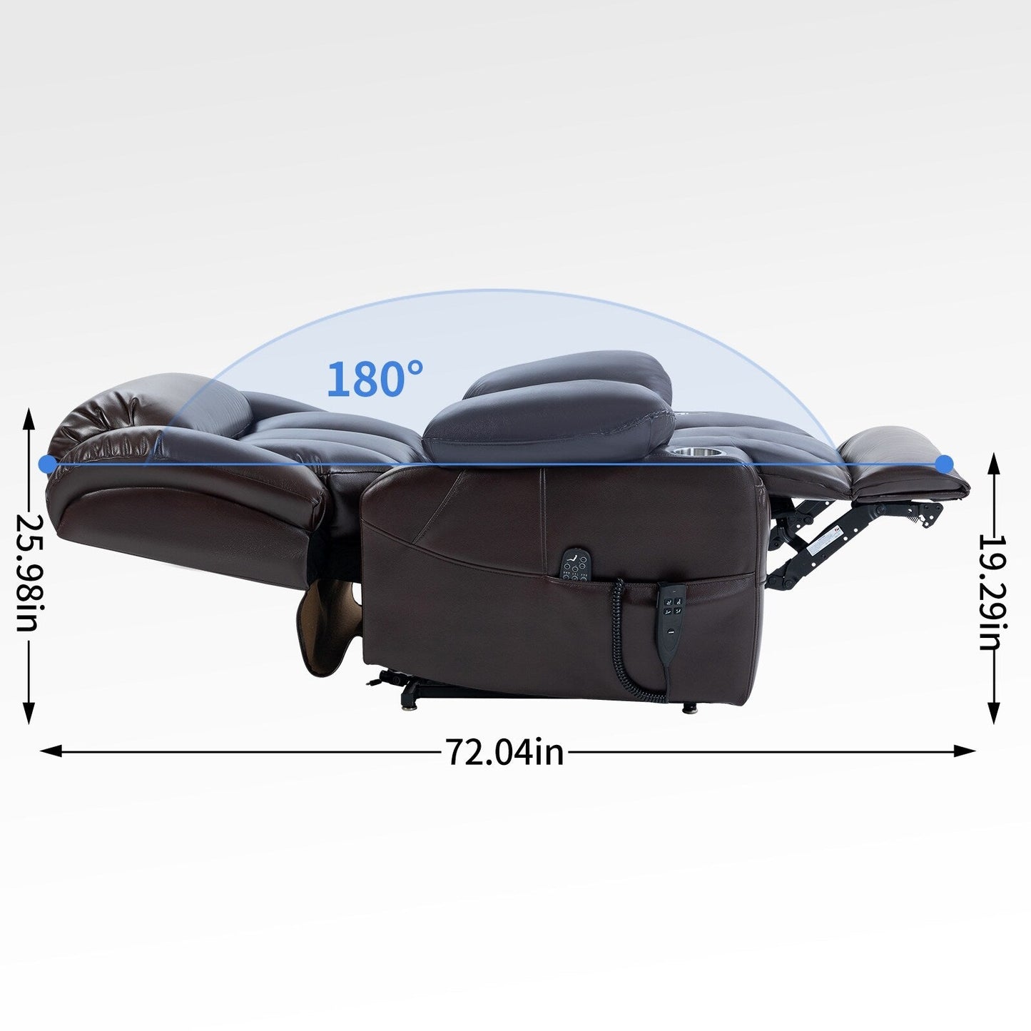 Poltrona reclinabile elettrica