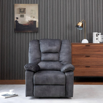 Poltrona reclinabile elettrica con funzione di massaggio e riscaldamento e porta di ricarica USB