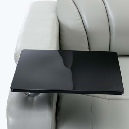 Poltrona reclinabile Power Motion con porta di ricarica USB e bracciolo nascosto, con pratico portabicchieri e stereo